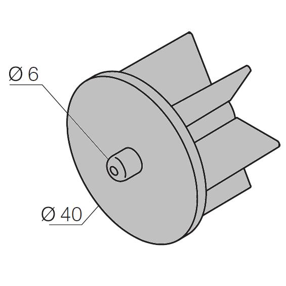 NICE 575.12050 Капсула со штифтом